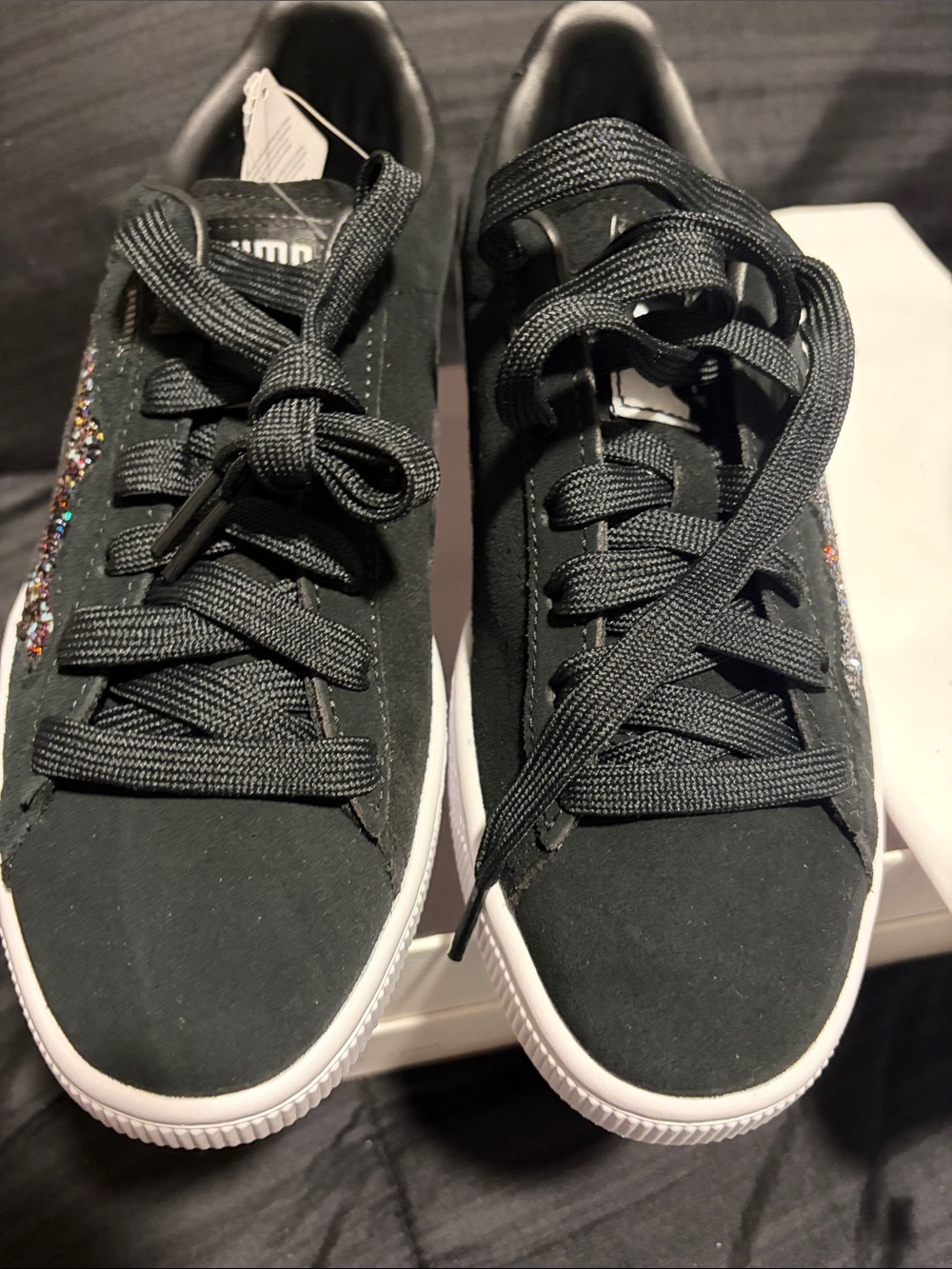 Swarovski crystal pumas